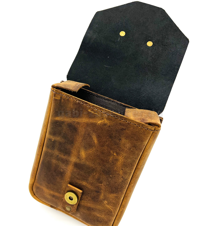 Royal Enfield magnetische Tanktasche aus Leder B – Gabi – Onlineshop