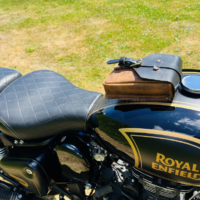Royal Enfield magnetische Tanktasche aus Leder S – Bild 5